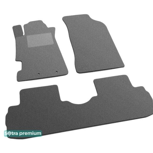 Sotra 01349-CH-GREY Interior mats Sotra two-layer gray for Acura Rsx (2001-2006), set 01349CHGREY