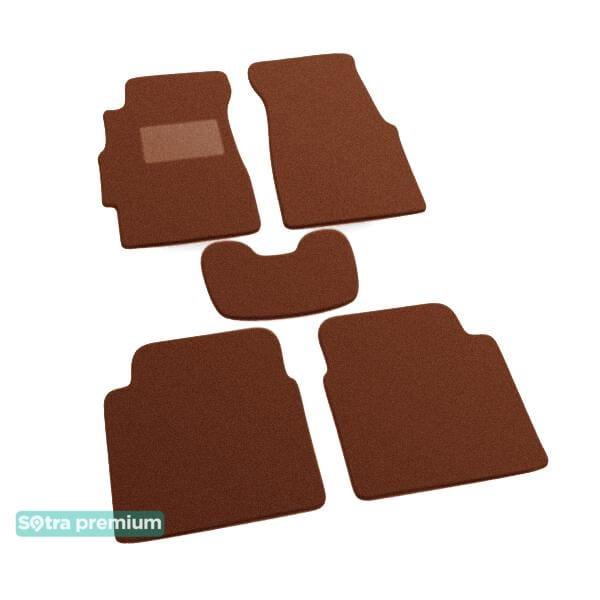 Sotra 01351-CH-TERRA Interior mats Sotra two-layer terracotta for Honda Civic (1997-1998), set 01351CHTERRA