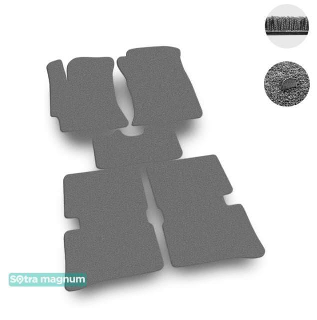 Sotra 01354-MG20-GREY Interior mats Sotra two-layer gray for KIA Rio (2005-2011), set 01354MG20GREY