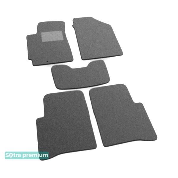 Sotra 01362-CH-GREY Interior mats Sotra two-layer gray for Nissan Altima (2002-2006), set 01362CHGREY