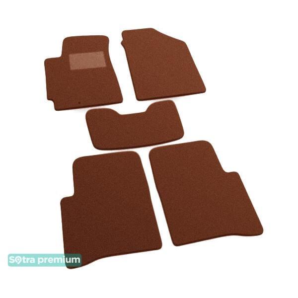 Sotra 01362-CH-TERRA Interior mats Sotra two-layer terracotta for Nissan Altima (2002-2006), set 01362CHTERRA
