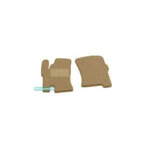 Sotra 01363-1-CH-BEIGE Interior mats Sotra two-layer beige for Ssang yong Rodius (2004-2013), set 013631CHBEIGE