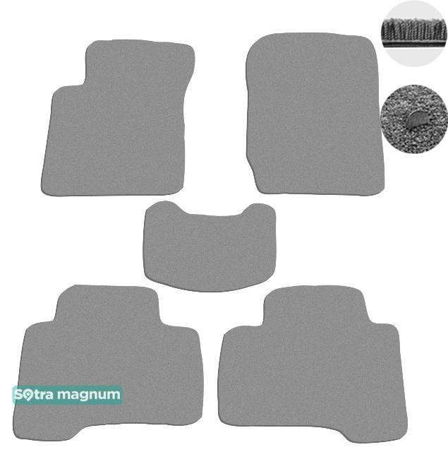 Sotra 01364-MG20-GREY Interior mats Sotra two-layer gray for Suzuki Grand vitara (2005-), set 01364MG20GREY