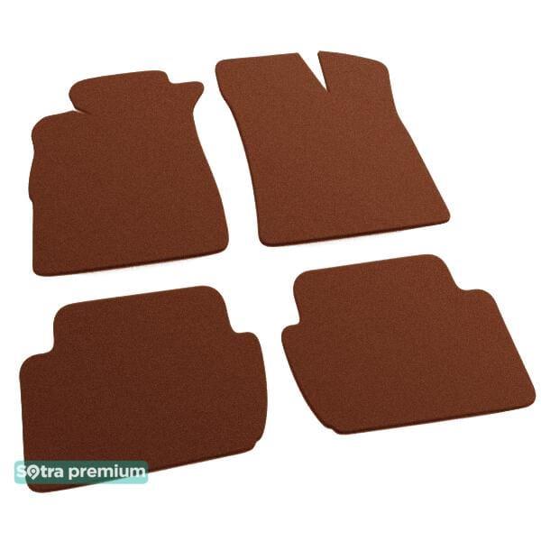 Sotra 01369-CH-TERRA Interior mats Sotra two-layer terracotta for Mitsubishi Eclipse (1999-2005), set 01369CHTERRA