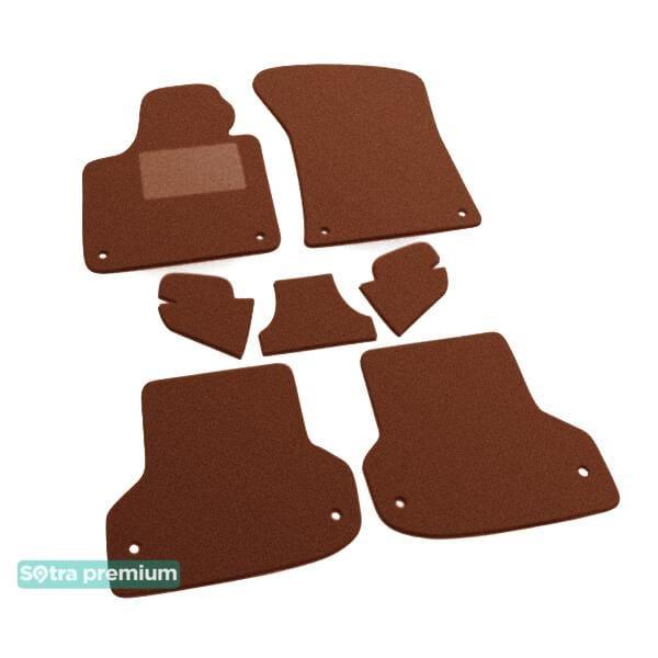 Sotra 01383-CH-TERRA Interior mats Sotra two-layer terracotta for Audi A3 (2004-2013), set 01383CHTERRA