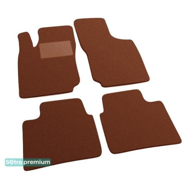 Sotra 01387-CH-TERRA Interior mats Sotra two-layer terracotta for Opel Tigra a (1994-2000), set 01387CHTERRA