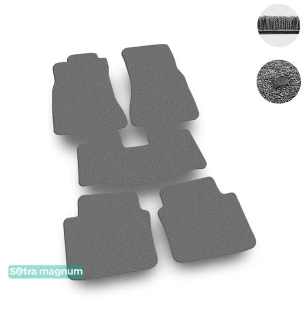Sotra 01416-MG20-GREY Interior mats Sotra two-layer gray for Lexus Gs (1998-2005), set 01416MG20GREY