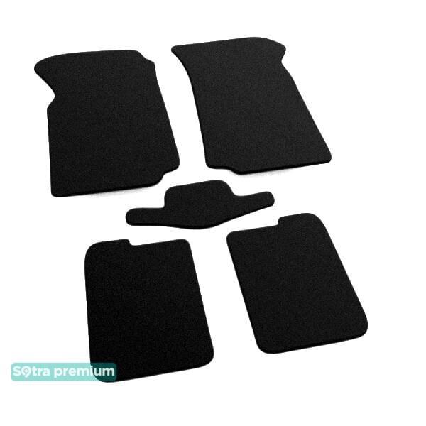 Sotra 01437-CH-BLACK Interior mats Sotra two-layer black for Chery A15 / amulet (2004-2010), set 01437CHBLACK