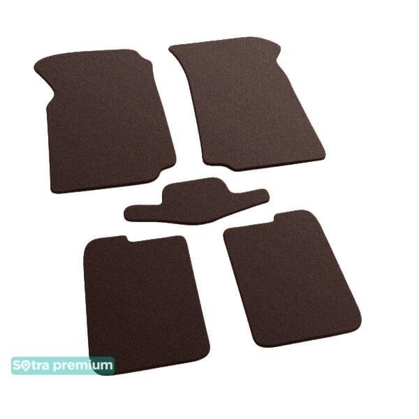 Sotra 01437-CH-CHOCO Interior mats Sotra two-layer brown for Chery A15 / amulet (2004-2010), set 01437CHCHOCO