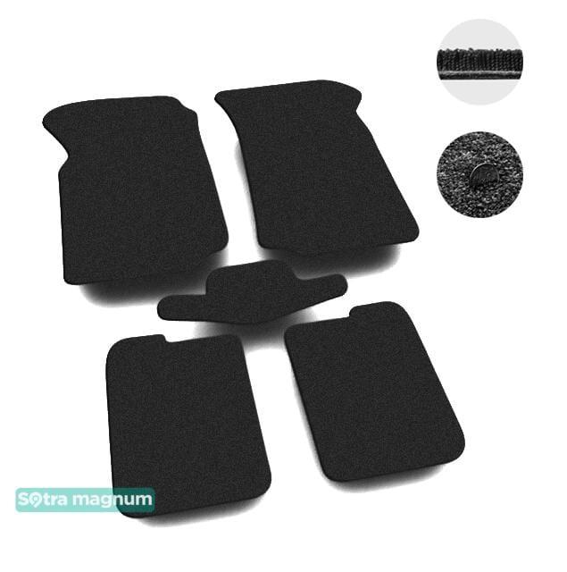 Sotra 01437-MG15-BLACK Interior mats Sotra two-layer black for Chery A15 / amulet (2004-2010), set 01437MG15BLACK