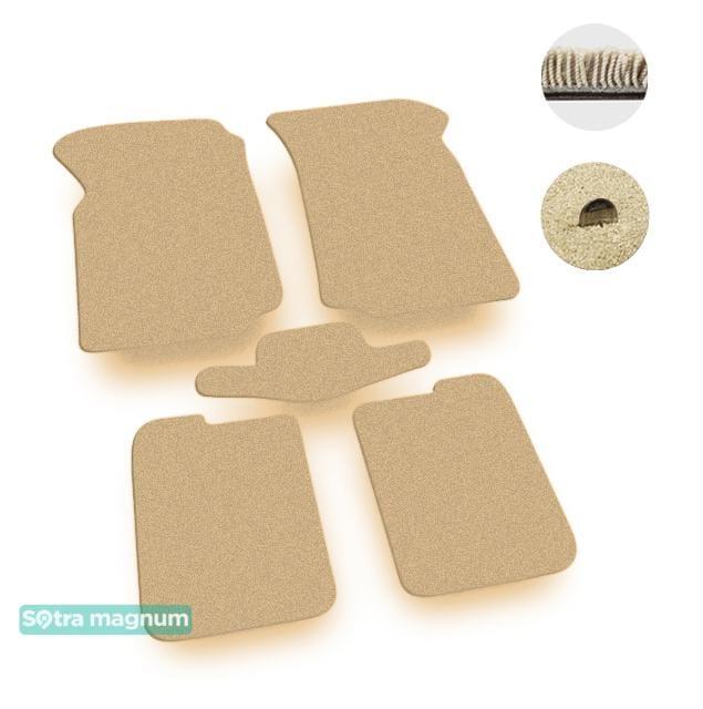 Sotra 01437-MG20-BEIGE Interior mats Sotra two-layer beige for Chery A15 / amulet (2004-2010), set 01437MG20BEIGE