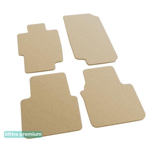 Sotra 01438-CH-BEIGE Interior mats Sotra two-layer beige for Acura Tl (2003-2008), set 01438CHBEIGE
