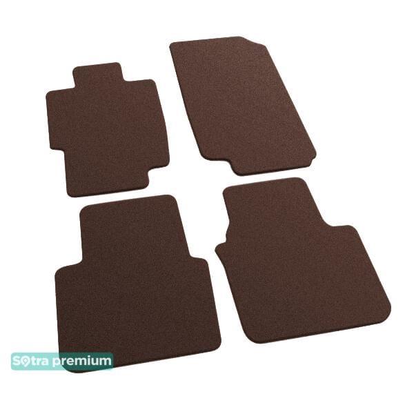 Sotra 01438-CH-CHOCO Interior mats Sotra two-layer brown for Acura Tl (2003-2008), set 01438CHCHOCO