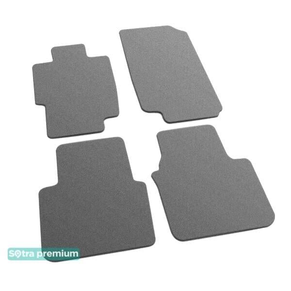 Sotra 01438-CH-GREY Interior mats Sotra two-layer gray for Acura Tl (2003-2008), set 01438CHGREY