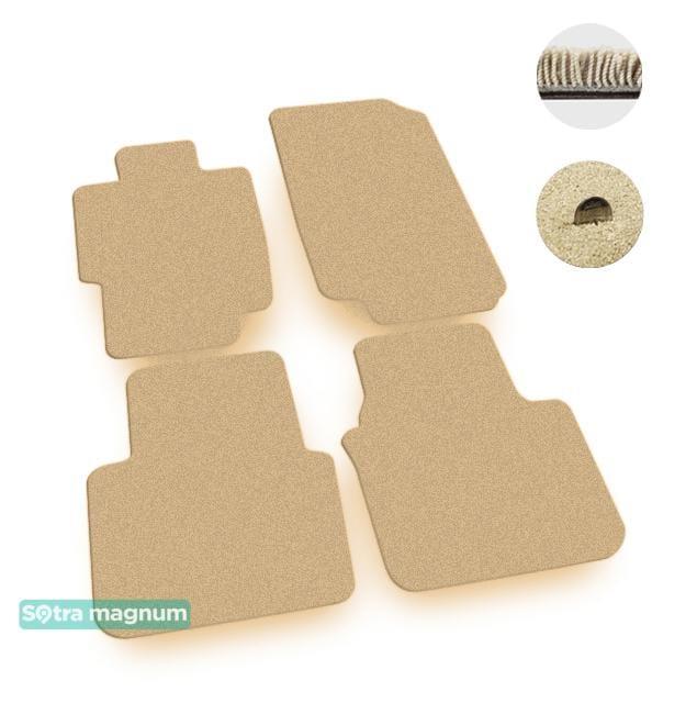 Sotra 01438-MG20-BEIGE Interior mats Sotra two-layer beige for Acura Tl (2003-2008), set 01438MG20BEIGE