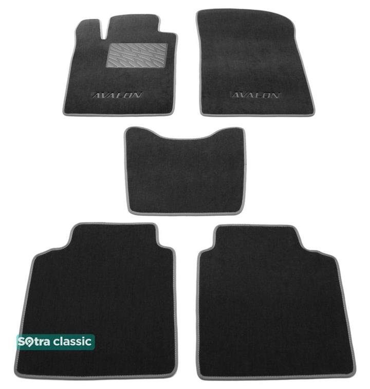Sotra 01442-GD-GREY Interior mats Sotra two-layer gray for Toyota Avalon (2004-2012), set 01442GDGREY