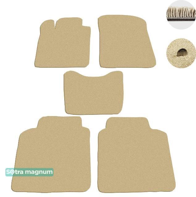 Sotra 01442-MG20-BEIGE Interior mats Sotra two-layer beige for Toyota Avalon (2004-2012), set 01442MG20BEIGE