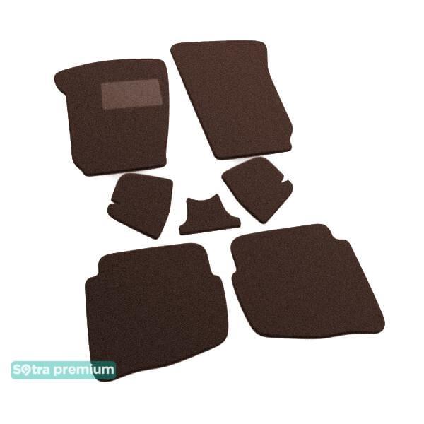 Sotra 06344-CH-CHOCO Interior mats Sotra two-layer brown for Seat Ibiza (2002-2008), set 06344CHCHOCO
