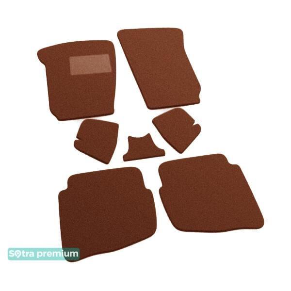 Sotra 06344-CH-TERRA Interior mats Sotra two-layer terracotta for Seat Ibiza (2002-2008), set 06344CHTERRA