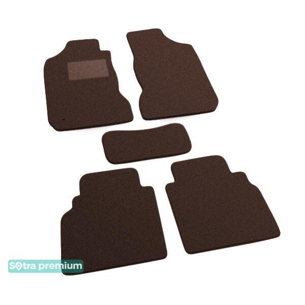 Sotra 06354-CH-CHOCO Interior mats Sotra two-layer brown for Chrysler Neon (2000-2005), set 06354CHCHOCO
