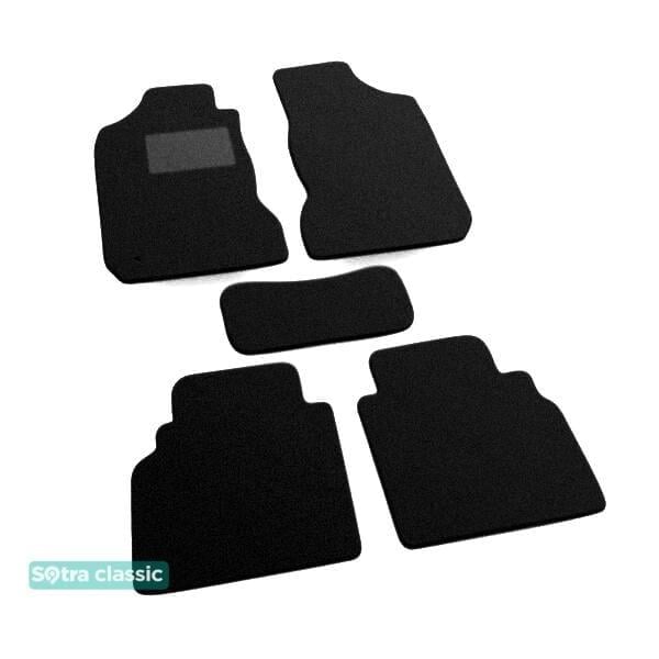 Sotra 06354-GD-BLACK Interior mats Sotra two-layer black for Chrysler Neon (2000-2005), set 06354GDBLACK