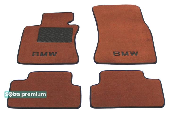 Sotra 06380-CH-TERRA Interior mats Sotra two-layer terracotta for BMW 6-series (2003-2010), set 06380CHTERRA