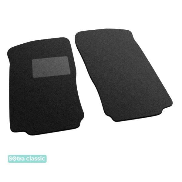 Sotra 06382-GD-GREY Interior mats Sotra two-layer gray for Opel Combo c (2001-2011), set 06382GDGREY