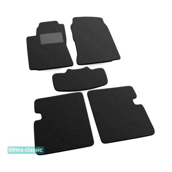 Sotra 06383-GD-GREY Interior mats Sotra two-layer gray for Toyota Corolla (2001-2006), set 06383GDGREY