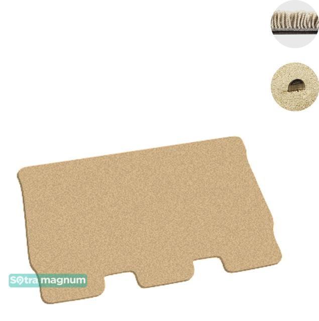 Sotra 06400-3-MG20-BEIGE Interior mats Sotra two-layer beige for Mitsubishi Pajero (1999-2006), set 064003MG20BEIGE