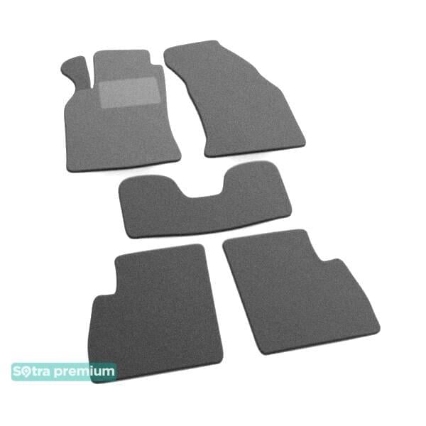 Sotra 06420-CH-GREY Interior mats Sotra two-layer gray for Ford Cougar (1998-2002), set 06420CHGREY