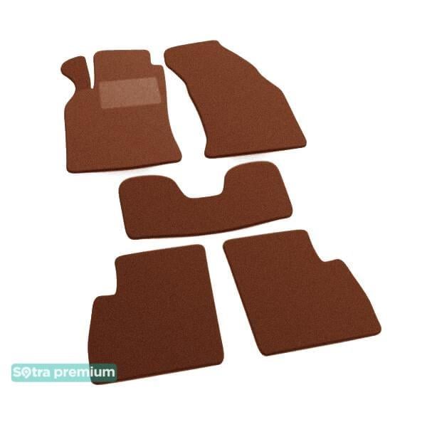Sotra 06420-CH-TERRA Interior mats Sotra two-layer terracotta for Ford Cougar (1998-2002), set 06420CHTERRA