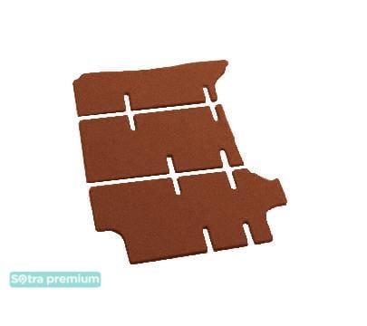 Sotra 06430-5-CH-TERRA Interior mats Sotra two-layer terracotta for Toyota Hiace (2006-), set 064305CHTERRA