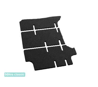 Sotra 06430-5-GD-GREY Interior mats Sotra two-layer gray for Toyota Hiace (2006-), set 064305GDGREY