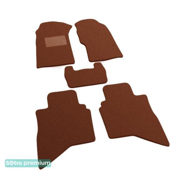 Sotra 06443-CH-TERRA Interior mats Sotra two-layer terracotta for Great wall Socool (2003-2012), set 06443CHTERRA