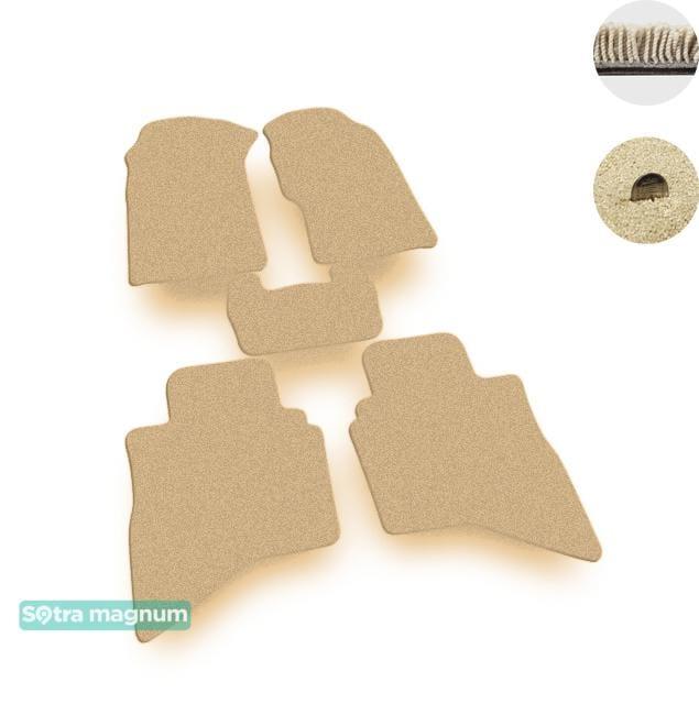 Sotra 06443-MG20-BEIGE Interior mats Sotra two-layer beige for Great wall Socool (2003-2012), set 06443MG20BEIGE