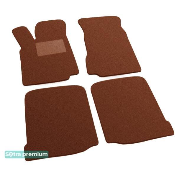 Sotra 06475-CH-TERRA Interior mats Sotra two-layer terracotta for Seat Ibiza (1995-1999), set 06475CHTERRA