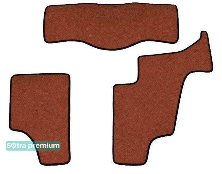 Sotra 06481-3-CH-TERRA Interior mats Sotra two-layer terracotta for Mercedes Gl-class (2006-2012), set 064813CHTERRA
