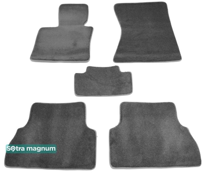 Sotra 06559-MG20-GREY Interior mats Sotra two-layer gray for BMW X5 (2008-2013), set 06559MG20GREY