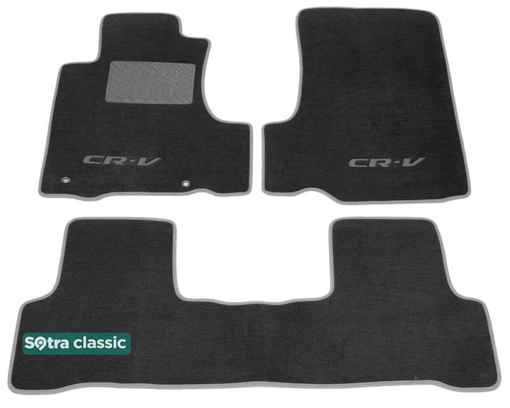 Sotra 06566-GD-GREY Interior mats Sotra two-layer gray for Honda Cr-v (2007-2011), set 06566GDGREY