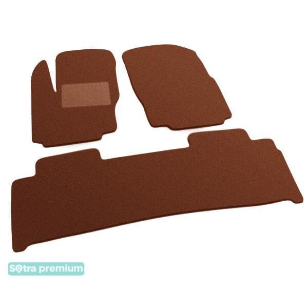 Sotra 06586-CH-TERRA Interior mats Sotra two-layer terracotta for Ford S-max (2006-2015), set 06586CHTERRA