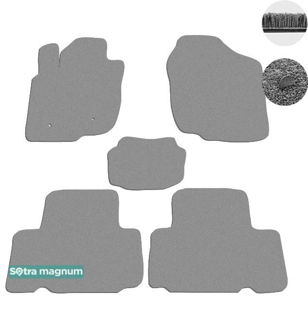 Sotra 06601-MG20-GREY Interior mats Sotra two-layer gray for Toyota Rav4 (2005-2012), set 06601MG20GREY
