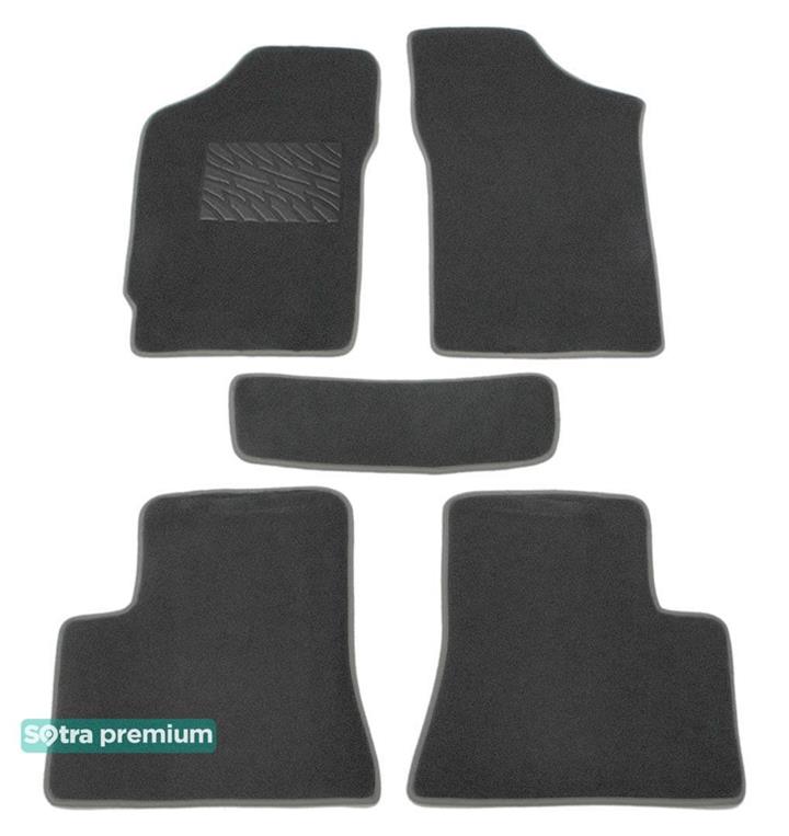 Sotra 06620-CH-GREY Interior mats Sotra two-layer gray for Lifan 520 / breez (2006-), set 06620CHGREY