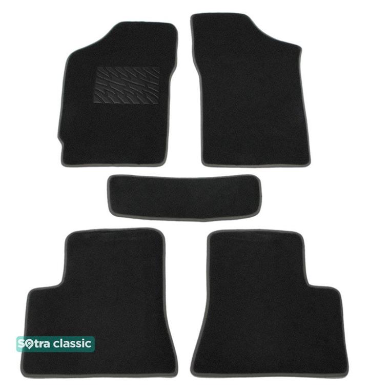Sotra 06620-GD-GREY Interior mats Sotra two-layer gray for Lifan 520 / breez (2006-), set 06620GDGREY