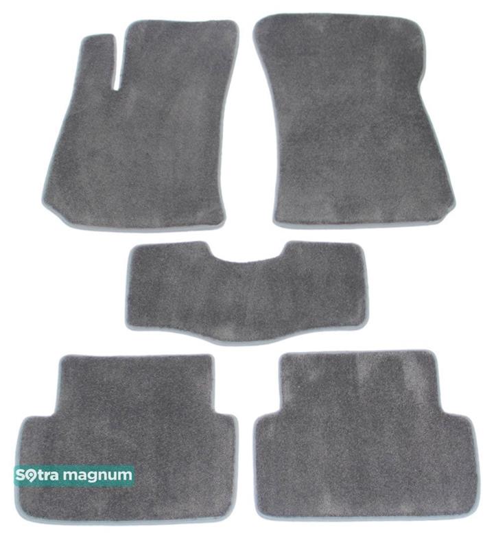 Sotra 06665-MG20-GREY Interior mats Sotra two-layer gray for Daewoo Lanos (1997-), set 06665MG20GREY