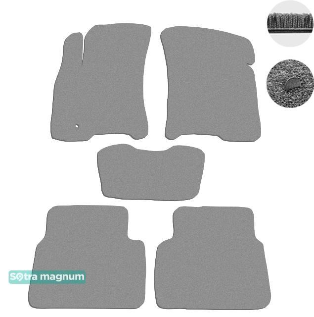 Sotra 06692-MG20-GREY Interior mats Sotra two-layer gray for Chevrolet Lacetti / nubira (2004-2011), set 06692MG20GREY