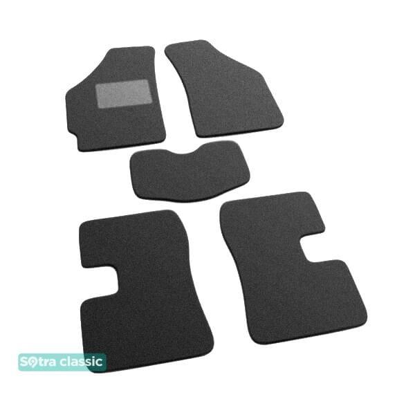 Sotra 06708-GD-GREY Interior mats Sotra two-layer gray for Chery Qq / s11 (2003-), set 06708GDGREY