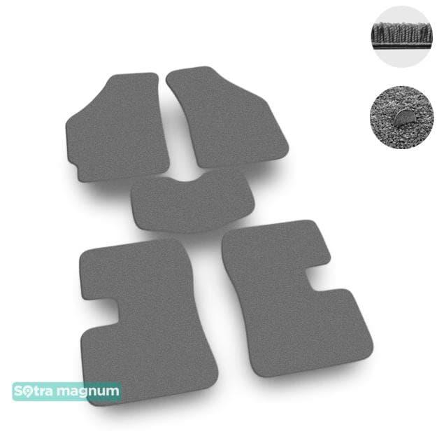 Sotra 06708-MG20-GREY Interior mats Sotra two-layer gray for Chery Qq / s11 (2003-), set 06708MG20GREY