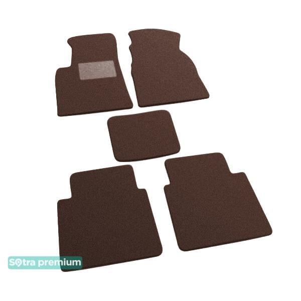 Sotra 06717-CH-CHOCO Interior mats Sotra two-layer brown for Hyundai Matrix / lavita (2001-2007), set 06717CHCHOCO