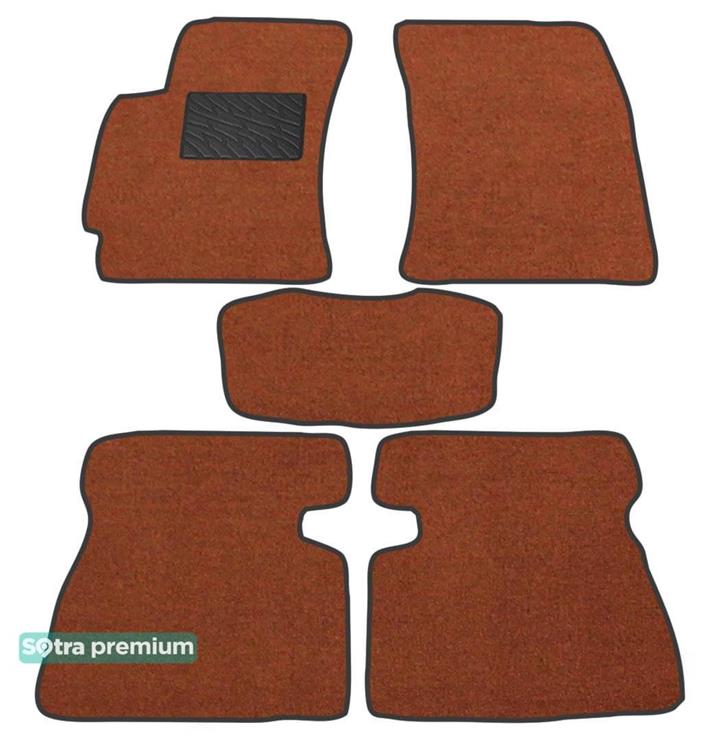 Sotra 06740-CH-TERRA Interior mats Sotra two-layer terracotta for Chery B11 / eastar (2003-2013), set 06740CHTERRA