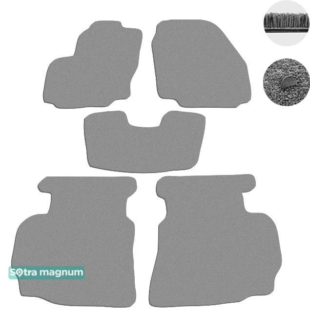 Sotra 06758-MG20-GREY Interior mats Sotra two-layer gray for Ford Mondeo (2007-2011), set 06758MG20GREY